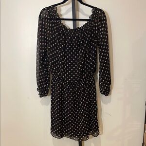 White House Black Market Polka Dot Dress